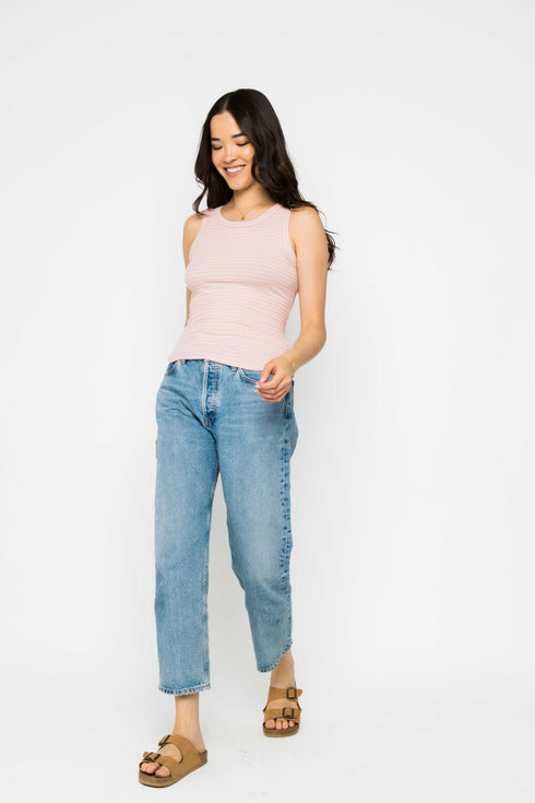 Leanne-Crew Neck Tank